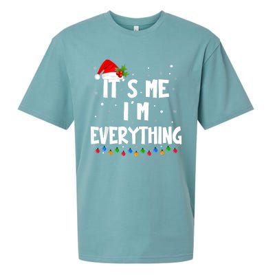 I Have Everything I Want For Christmas Its Me IM Everything Sueded Cloud Jersey T-Shirt