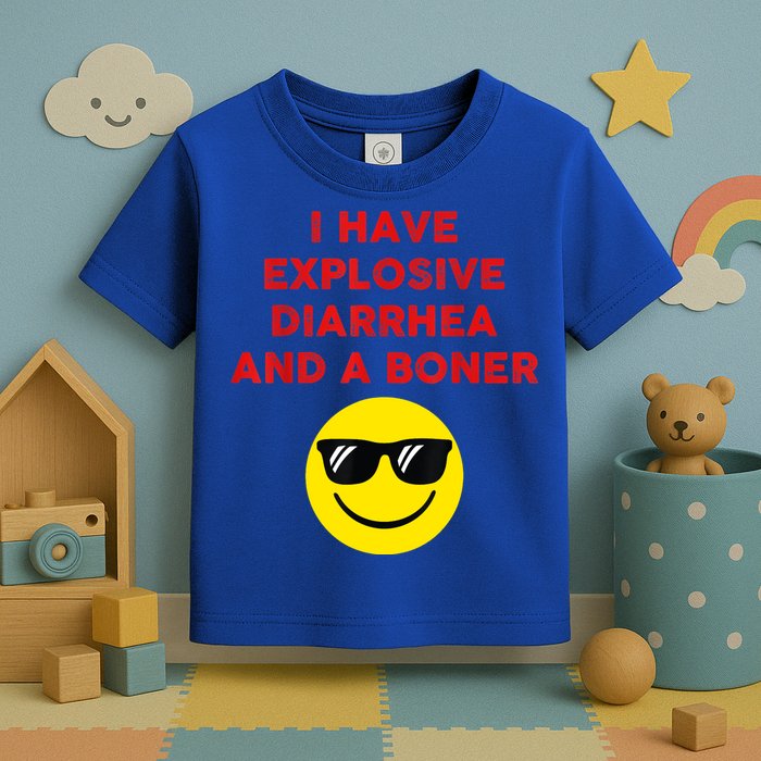I Have Explosive Diarrhea And A Boner Toddler T-Shirt