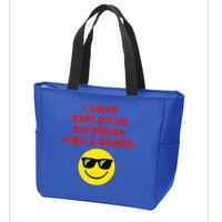 I Have Explosive Diarrhea And A Boner Zip Tote Bag