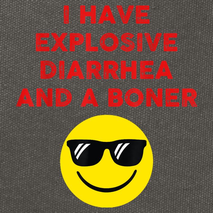 I Have Explosive Diarrhea And A Boner Cotton Canvas Backpack