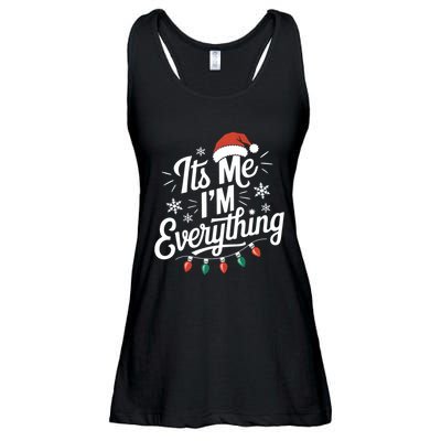 I Have Everything I Want For Christmas Its Me IM Everything Ladies Essential Flowy Tank
