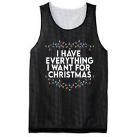 I Have Everything I Want For Christmas Its Me IM Everything Mesh Reversible Basketball Jersey Tank