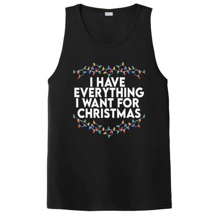 I Have Everything I Want For Christmas Its Me IM Everything PosiCharge Competitor Tank