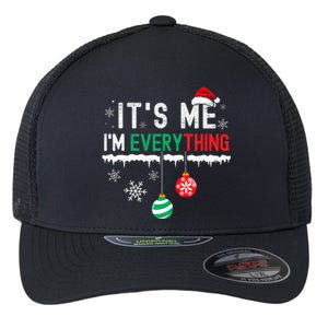 I Have Everything For Christmas And ItS Me Matching Couple Flexfit Unipanel Trucker Cap