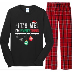 I Have Everything For Christmas And ItS Me Matching Couple Long Sleeve Pajama Set