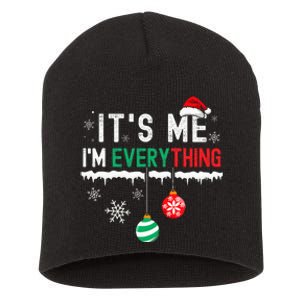 I Have Everything For Christmas And ItS Me Matching Couple Short Acrylic Beanie