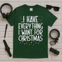 I Have Everything I Want For Christmas Festive T-Shirt