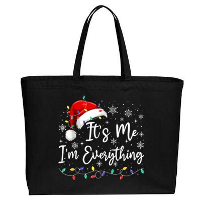 I Have Everything I Want For Christmas For Christmas Its Me Im Everything Cotton Canvas Jumbo Tote