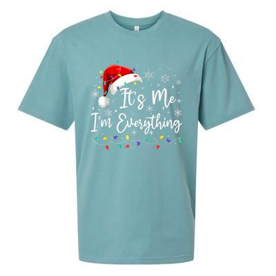 I Have Everything I Want For Christmas For Christmas Its Me Im Everything Sueded Cloud Jersey T-Shirt