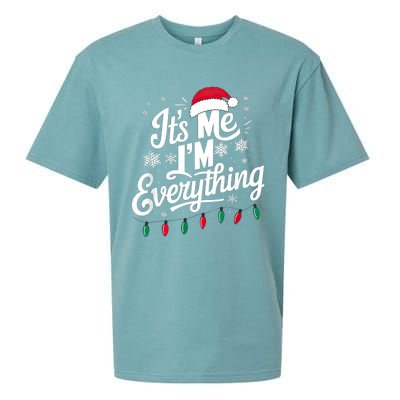 I Have Everything I Want For Christmas Its Me IM Everything Sueded Cloud Jersey T-Shirt