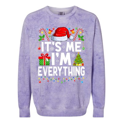 I Have Everything I Want For Christmas Couple Xmas Couples Colorblast Crewneck Sweatshirt