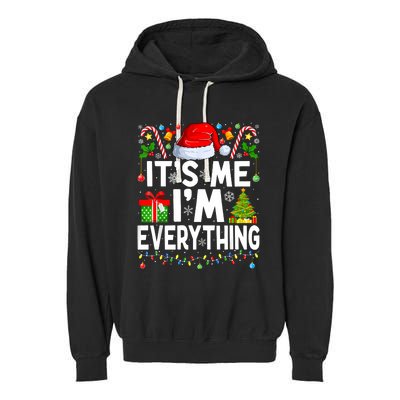 I Have Everything I Want For Christmas Couple Xmas Couples Garment-Dyed Fleece Hoodie