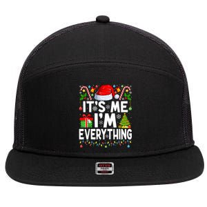 I Have Everything I Want For Christmas Couple Xmas Couples 7 Panel Mesh Trucker Snapback Hat