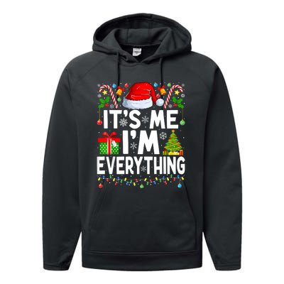 I Have Everything I Want For Christmas Couple Xmas Couples Performance Fleece Hoodie