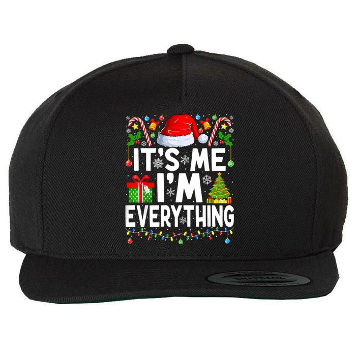 I Have Everything I Want For Christmas Couple Xmas Couples Wool Snapback Cap