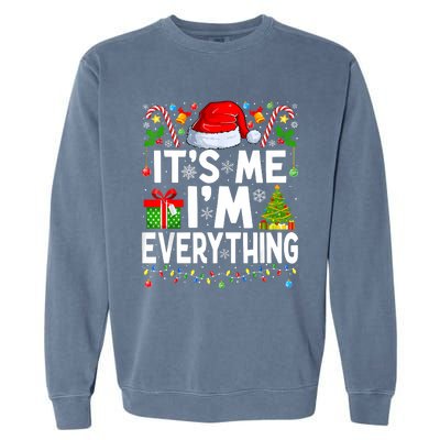 I Have Everything I Want For Christmas Couple Xmas Couples Garment-Dyed Sweatshirt