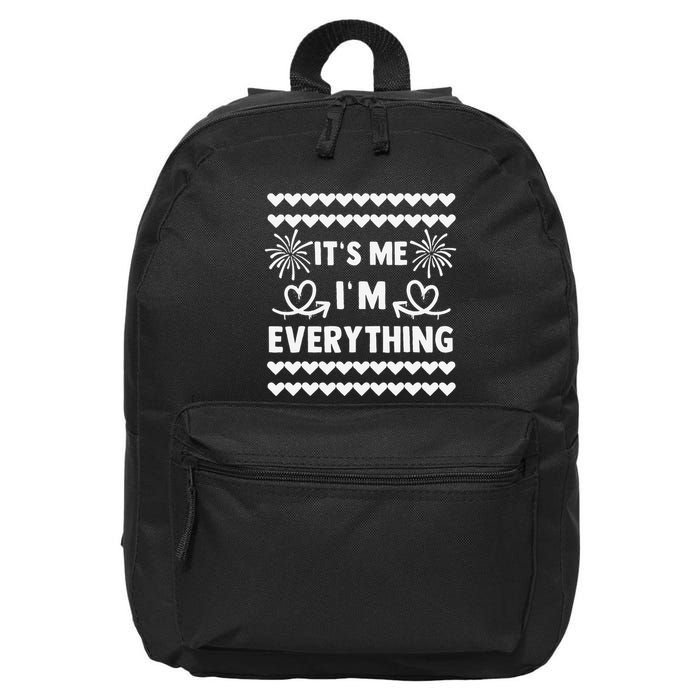 I Have Everything I Want For New Year 2025matching Couples 16 in Basic Backpack