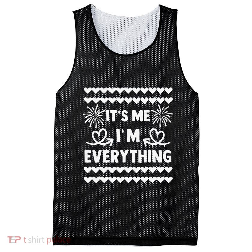 I Have Everything I Want For New Year 2025matching Couples Mesh Reversible Basketball Jersey Tank