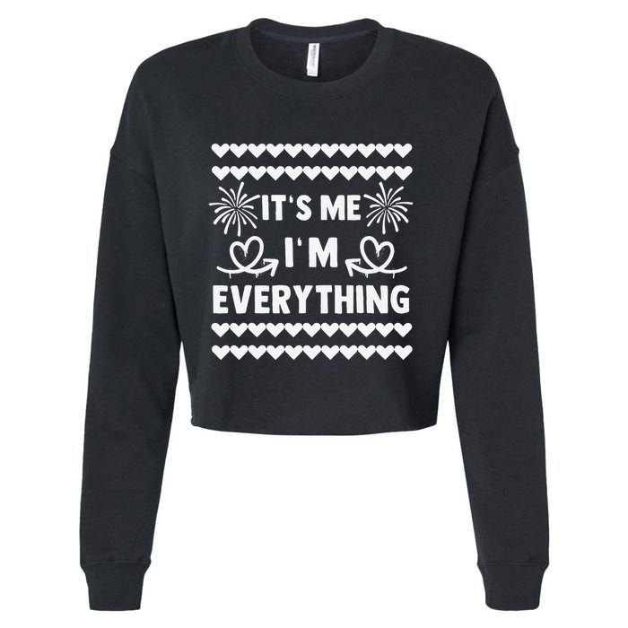 I Have Everything I Want For New Year 2025matching Couples Cropped Pullover Crew