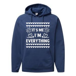 I Have Everything I Want For New Year 2025matching Couples Performance Fleece Hoodie