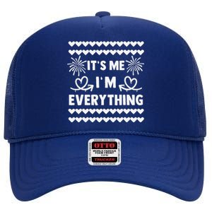 I Have Everything I Want For New Year 2025matching Couples High Crown Mesh Back Trucker Hat