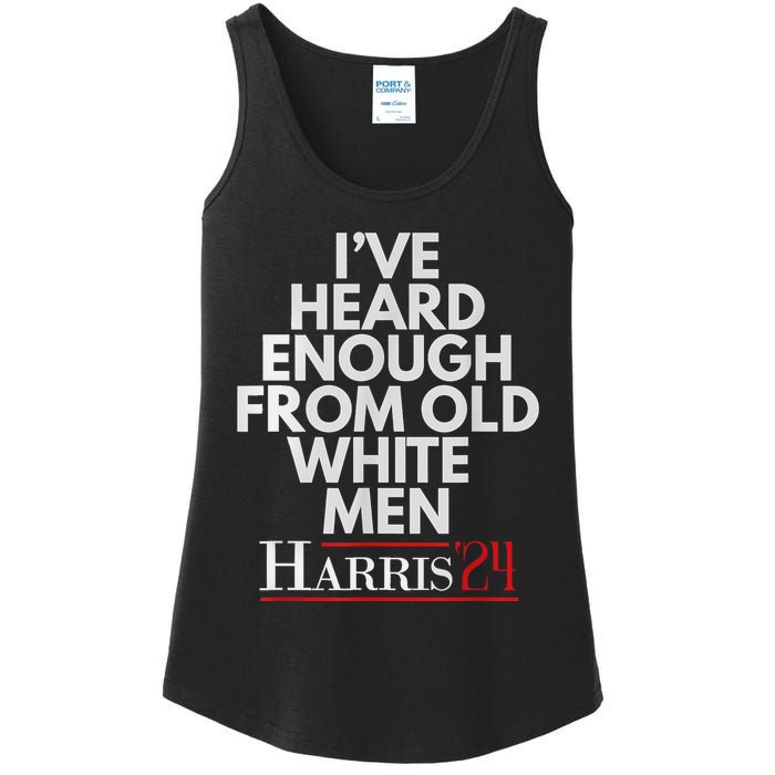 Ive Heard Enough From Old White Kamala Harris 2024 Ladies Essential Tank