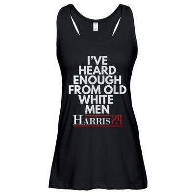 Ive Heard Enough From Old White Kamala Harris 2024 Ladies Essential Flowy Tank