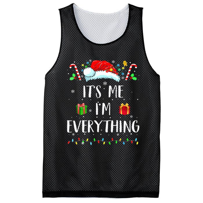 I Have Everything I Want For Christmas Its Me IM Everything Mesh Reversible Basketball Jersey Tank