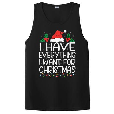 I Have Everything I Want For Christmas Its Me IM Everything PosiCharge Competitor Tank