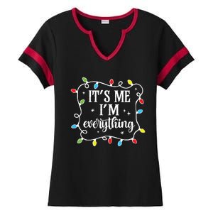 I Have Everything I Want For Christmas His And Her Christmas Ladies Halftime Notch Neck Tee