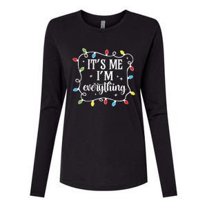 I Have Everything I Want For Christmas His And Her Christmas Womens Cotton Relaxed Long Sleeve T-Shirt