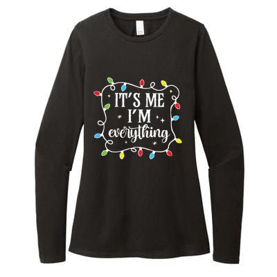 I Have Everything I Want For Christmas His And Her Christmas Womens CVC Long Sleeve Shirt