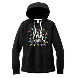 I Have Everything I Want For Christmas His And Her Christmas Women's Fleece Hoodie