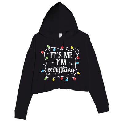 I Have Everything I Want For Christmas His And Her Christmas Crop Fleece Hoodie