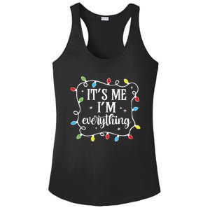 I Have Everything I Want For Christmas His And Her Christmas Ladies PosiCharge Competitor Racerback Tank