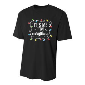 I Have Everything I Want For Christmas His And Her Christmas Youth Performance Sprint T-Shirt