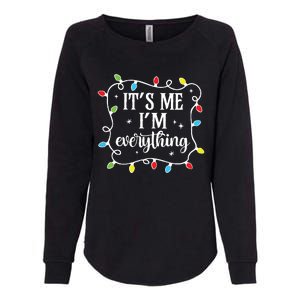 I Have Everything I Want For Christmas His And Her Christmas Womens California Wash Sweatshirt