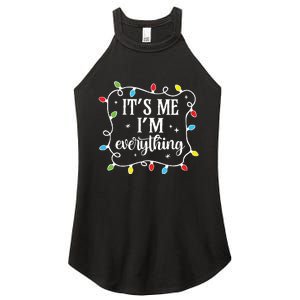 I Have Everything I Want For Christmas His And Her Christmas Women's Perfect Tri Rocker Tank