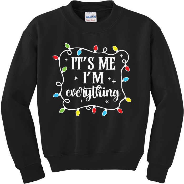 I Have Everything I Want For Christmas His And Her Christmas Kids Sweatshirt