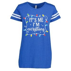 I Have Everything I Want For Christmas His And Her Christmas Enza Ladies Jersey Football T-Shirt