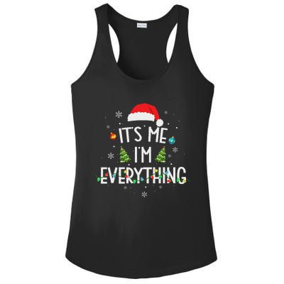 I Have Everything I Want For Christmas Its Me IM Everything Ladies PosiCharge Competitor Racerback Tank