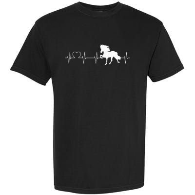 Icelandic Horse Evolution Horse funny racing Garment-Dyed Heavyweight T-Shirt