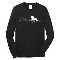 Icelandic Horse Evolution Horse funny racing Long Sleeve Shirt