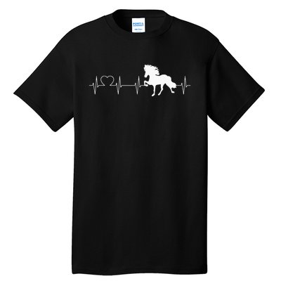 Icelandic Horse Evolution Horse funny racing Tall T-Shirt