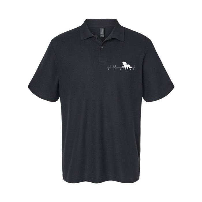 Icelandic Horse Evolution Horse funny racing Softstyle Adult Sport Polo