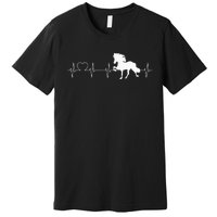 Icelandic Horse Evolution Horse funny racing Premium T-Shirt