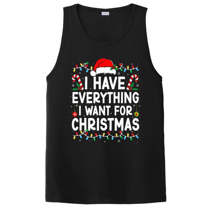 I Have Everything I Want For Christmas Its Me IM Everything PosiCharge Competitor Tank