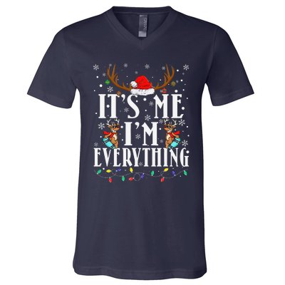 I Have Everything I Want For Christmas Its Me IM Everything V-Neck T-Shirt