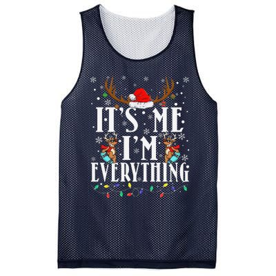 I Have Everything I Want For Christmas Its Me IM Everything Mesh Reversible Basketball Jersey Tank