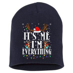 I Have Everything I Want For Christmas Its Me IM Everything Short Acrylic Beanie